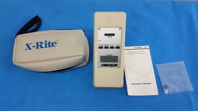 X-Rite 331 Transmission Densitometer   Battery Operated Precision Measuring Devi