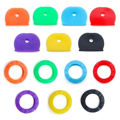 Key Cover Random Color Set of 14 Round/Half Round KYC-001