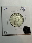 1918-D Standing Liberty Quarter VF Better Date Denver Issue