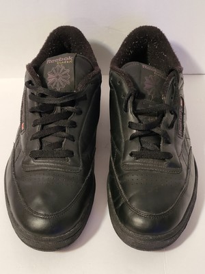 Reebok Classic Leather Retro Black Shoes Size Men's 10 