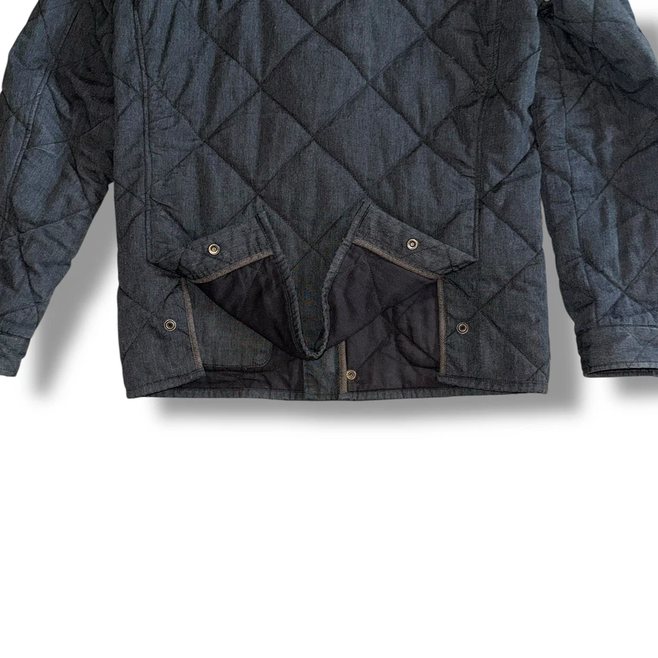 J. Crew куртка Sussex выстеганная хлопок амбара общего назначения поле Chore куртка серый мужчин MT - Изображение 4 из 4