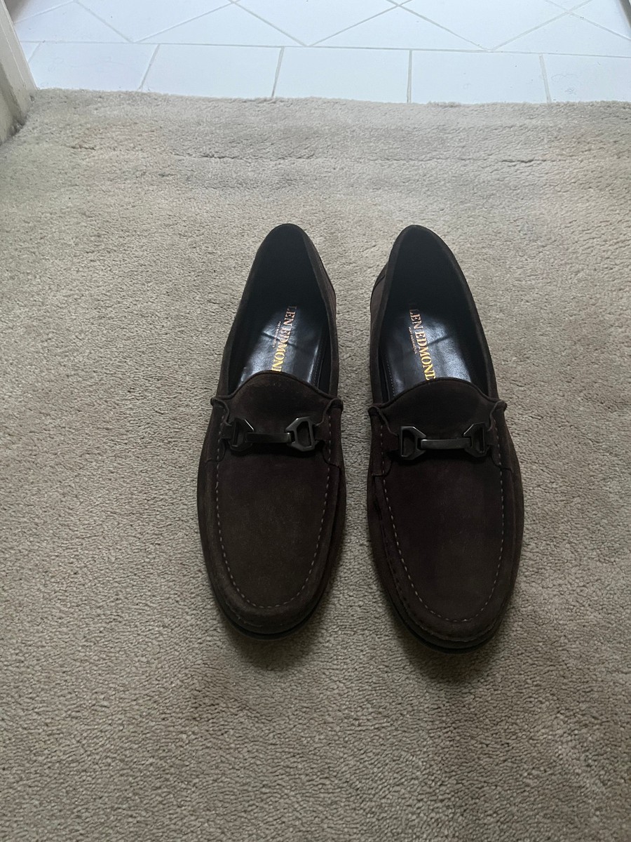 Allen Edmonds suede Bit loafers 10 Vinci Italy | eBay display picture 3