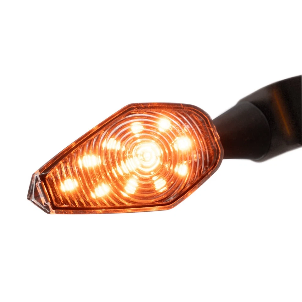 BARRACUDA COPPIA FRECCE LED MODELLO MINI VIPER UNIVERSALI MOTO OMOLOGATE - Immagine 4 di 4