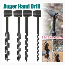 Hand Auger Wrench Wood Drill Bushcraft Gear Hand Drill Wrench Manual Drill Hole