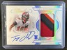 2025 Panini Flawless Tez Johnson Rookie Patch Auto RC Silver #/20 Buccaneers