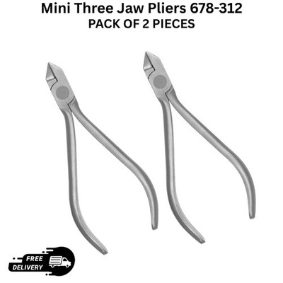 HU FRIEDY Mini Three Jaw Orthodontic Pliers | 678-312 |.