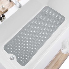 Bath Tub  Shower Mats Non Slip 40 x 16 Inch Extra Large Bathtub Mat Machine