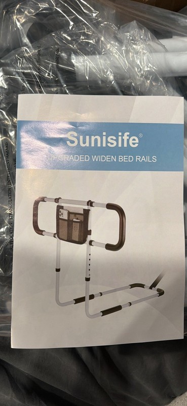 Sunisfife Bed Rails for Elderly Adults Safety  Extended Bed Assist Rail New