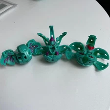 Bakugan Zephyros Storm Phoenix Ingram Oboron with Gate & Ability Cards Used