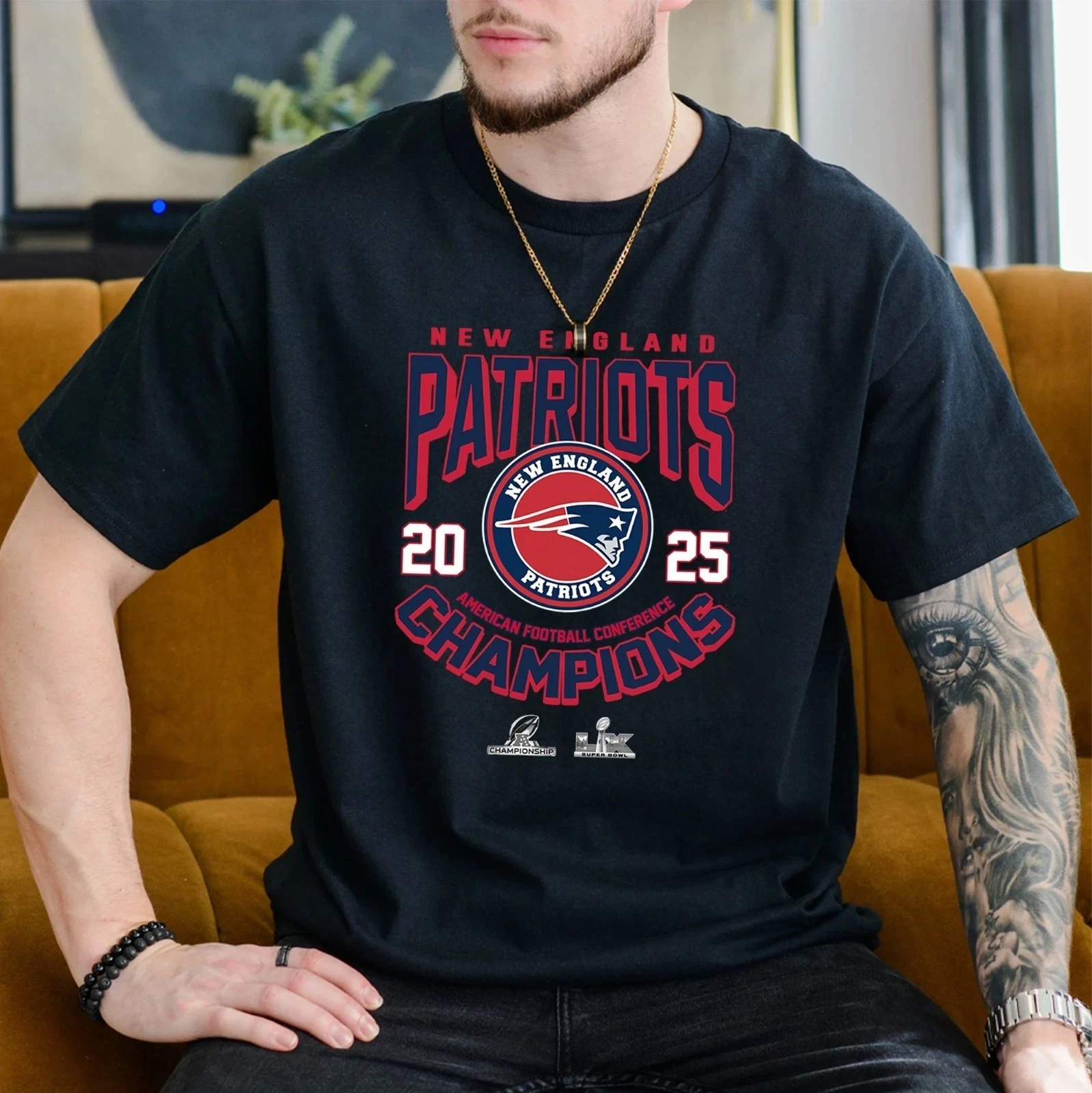 AFC Championship New England Patriots 2025 TShirt