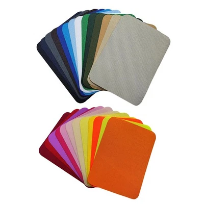 26 Farben Bügelflicken, Bügelflicken, Jeansflicken, Knieflicken, TwillStofffl... - Bild 1 von 4