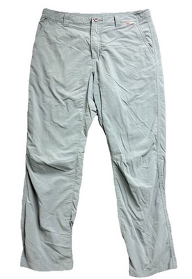 Simms Superlight Fishing Pants Shale Men s 34R Quick Dry UPF 50