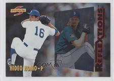 1996 Score Reflextions Hideo Nomo Randy Johnson #18 HOF 0k0