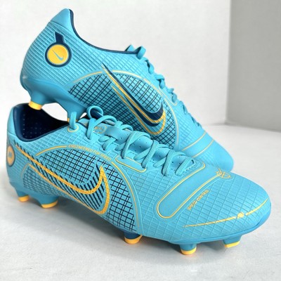 NWOB Nike Mercurial Vapor 14 Academy FG Soccer Cleats Blue Mens 5.5 DJ2869-484