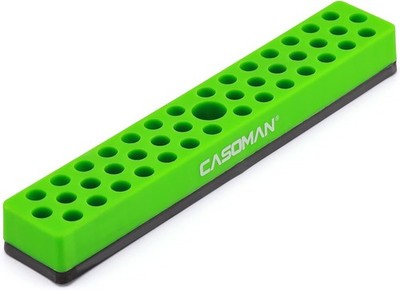 Hex Bit Organizer 43 Hole Magnetic Green