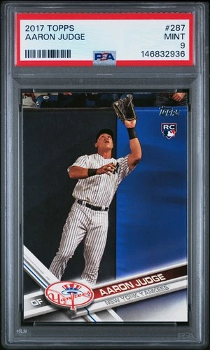 2017 Topps #287 Aaron Judge PSA 9