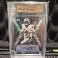 2019 Leaf Metal Draft Football Cards 12