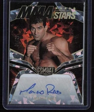2025 PANINI COMBAT ANTHOLOGY MMA STARS Marco Ruas Autograph Cracked Ice 20/25