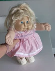 New ListingVintage Cabbage Patch Kids Blonde Corn Silk Hair Blue Eyes Some Orig. Clothes