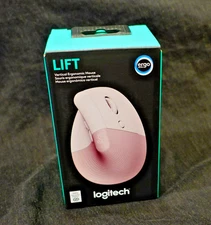 Logitech LIFT Vertical Wireless Ergonomic Mouse - 910-006472 - Rose