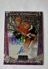 2024/25 O-Pee-Chee Platinum Rookie Auto Sam Colangelo Violet Pixels /65