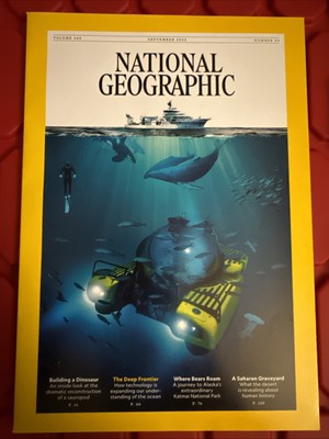 National Geographic The Deep Frontier  130 pages Free Shipping