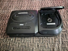 Sega CD Model 2 Black Console MK-4102A UNTESTED *SOLD AS IS*