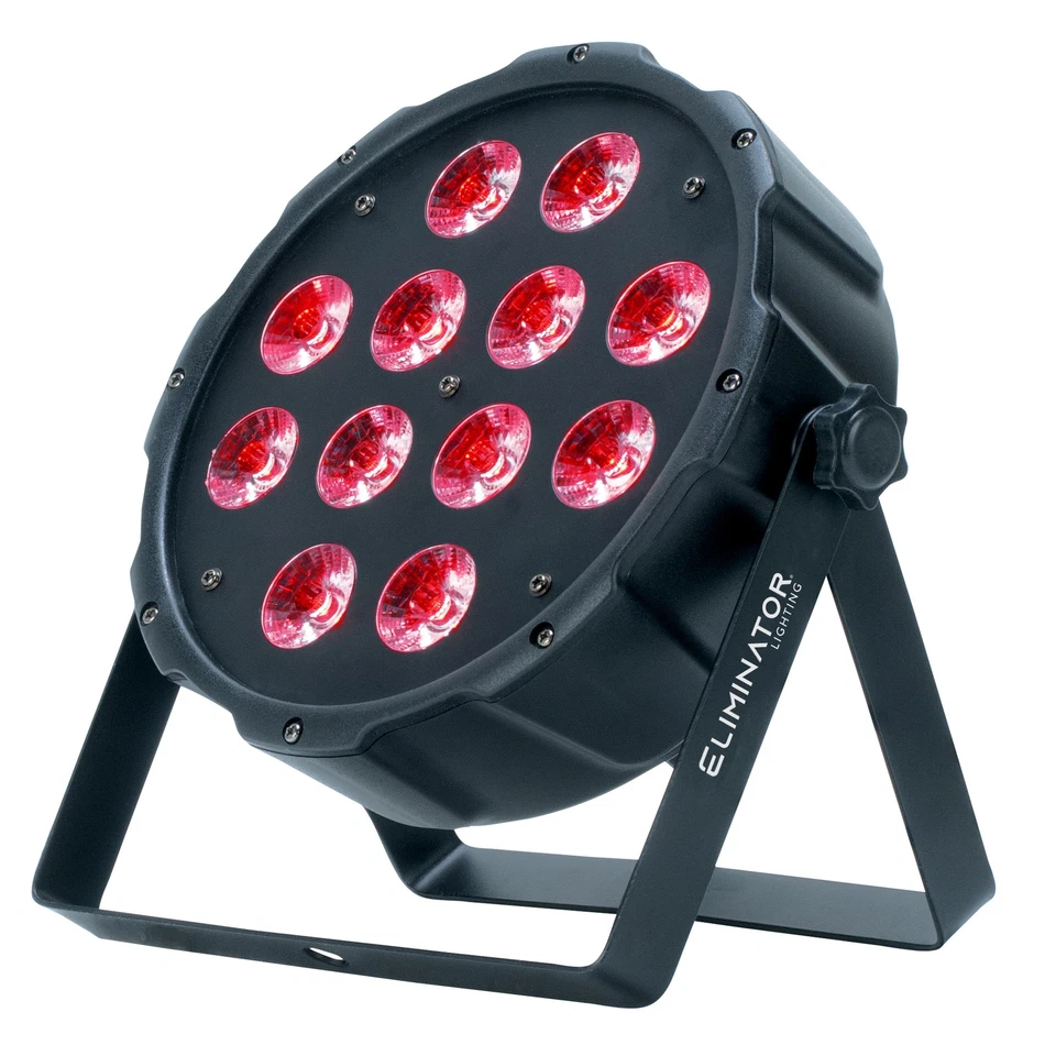 (4) American DJ Eliminator LP 12 HEX RGBWA+UV Par Wash Lights+DMX Control+Fogger - Image 2 of 4