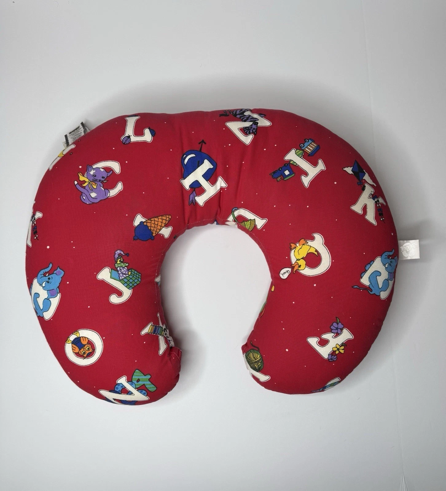 Boppy Nursing Pillow 2003 Vintage Alphabet Print Red Baby Support
Opens in a new window or tab