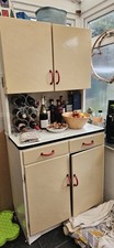 1950s/1960s Retro Vintage Kitchen Cabinet Cupboard Larder Kitchenette, Bakerlite