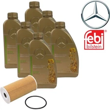 6L Original Mercedes-Benz Engine Oil Incl. Filter 229.52 C-Class W205 C180 C200