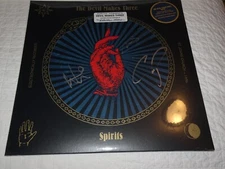 The Devil Makes Three Spirits purple vinyl LP signed