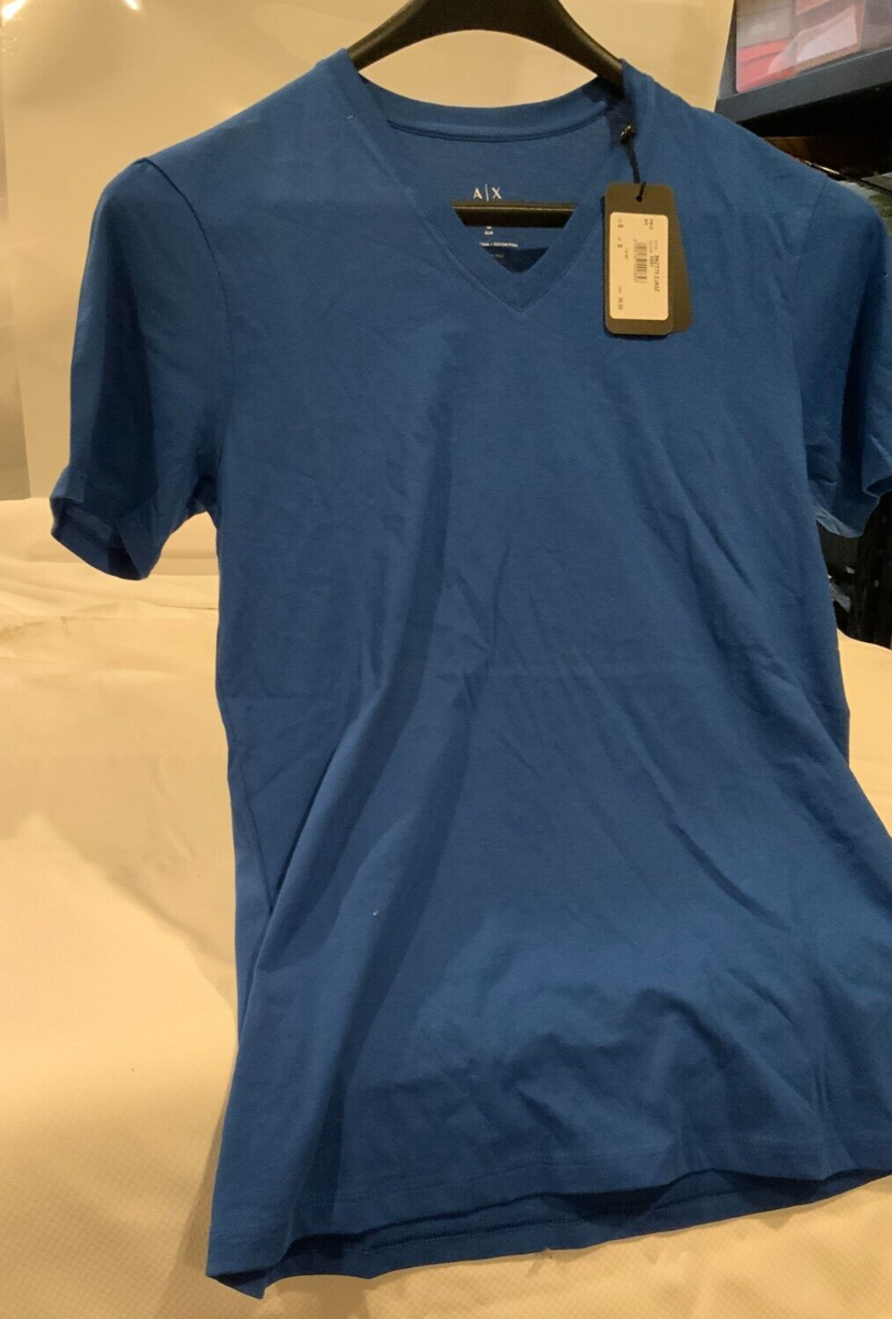 Armani Exchange Men's Slim Fit Pima Cotton T-shirt, Style