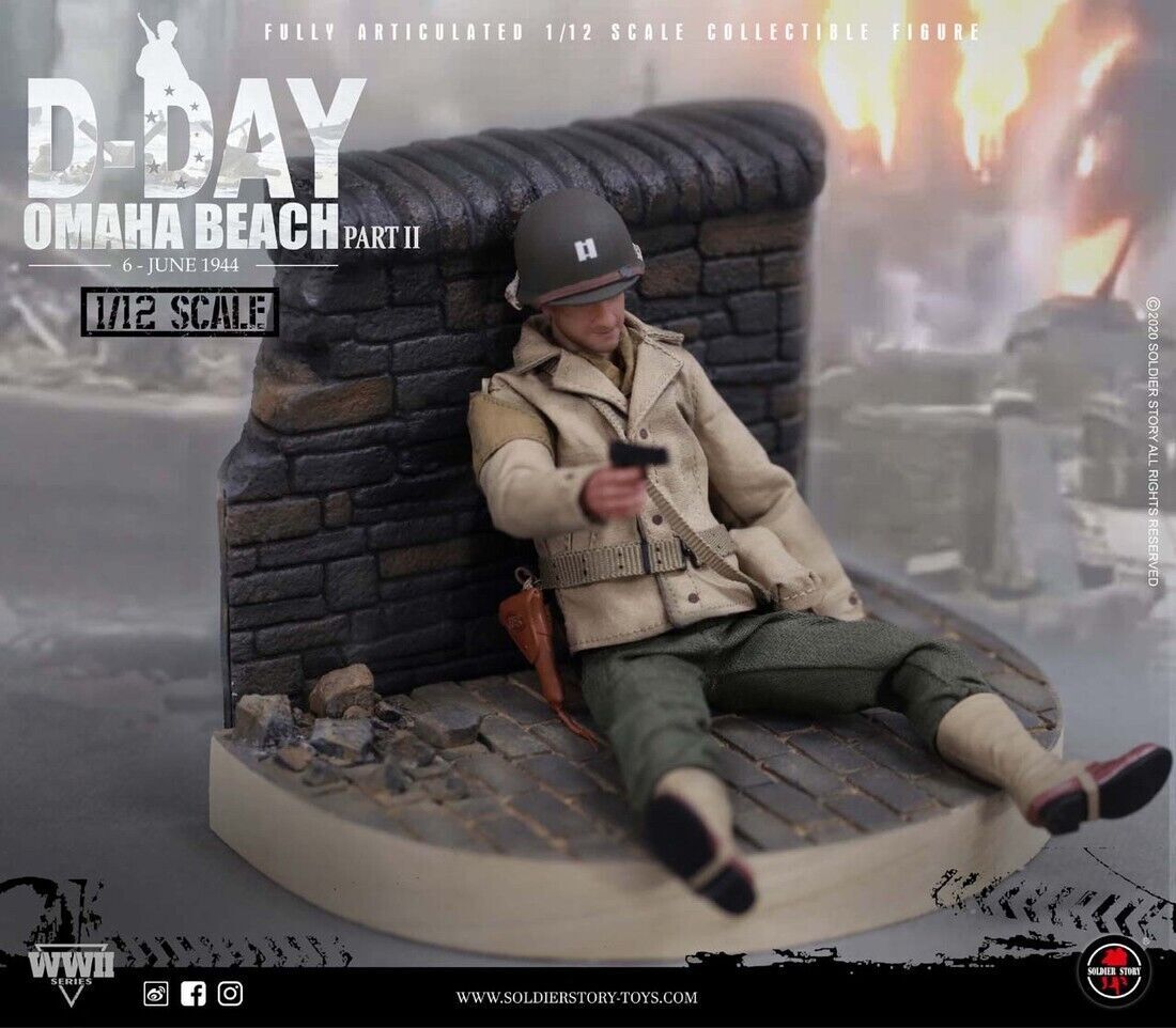 Soldier Story D-DAY WWII US 2nd Ranger Battalion Captain Miller 1