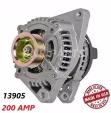 200 AMP 13905 Alternator Lexus RX300 3.0L NEW High Output Performance Hairpin 