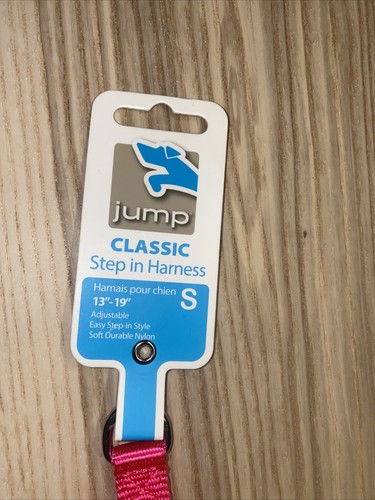 New! Jump Classic Step-In Pink Adjustable Dog Harness Small 13"-19” - Picture 2 of 2