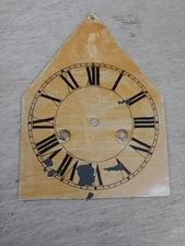 WELCH 30 HOUR GOTHIC STEEPLE CLOCK METAL DIAL #K399