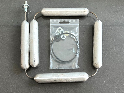 Kettenanode Magnesiumanode mit M8 Gewinde und Dichtungssatz für Anode