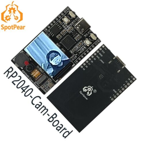 Raspberry Pi Pico RP2040 Camera Bevelopment Board with 1.14inch LCD Module - Afbeelding 1 van 8