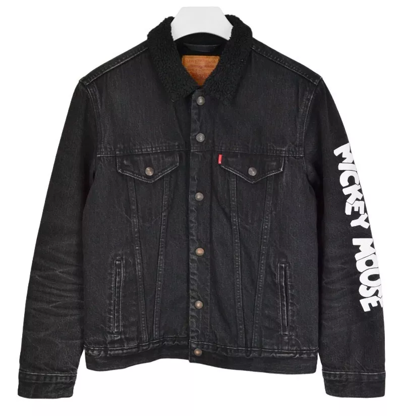 Levis mickey denim jacket sale