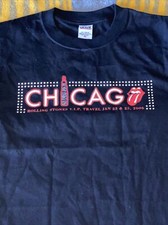 Rolling Stones Chicago Skyline 2006 Never Worn Vintage Vintage Concert Shirt S