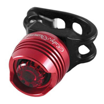 Luce Fanale Posteriore Bici Bicicletta Ad Un Led Rosso Fanalino - Foto 2