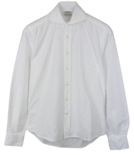 SUITSUPPLY Egyptian Cotton Slim Fit Formal Shirt Men's 37 / 14 1/2 White