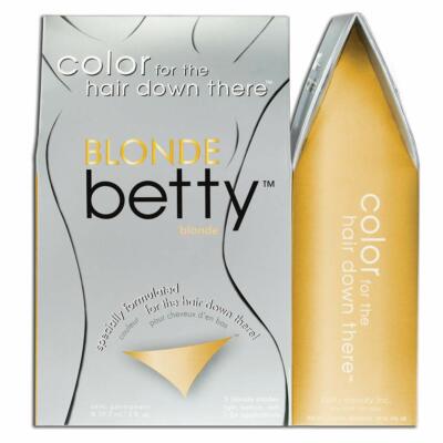 Blonde Betty Color for the Hair Down There - Intimate Hair Color Kit