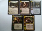 A game of thrones AGOT ccg A Song of Twilight M/NM 5 card lot (4 rares, 1 unc)
