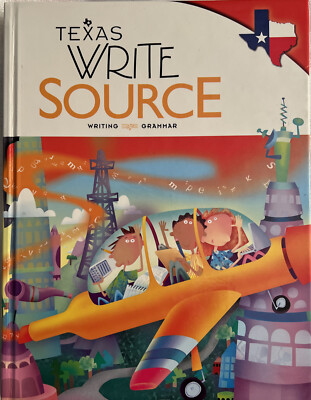Texas Write Source: Writing and Grammar - Grade 3 (2012, HMH Publish)- Like New!
