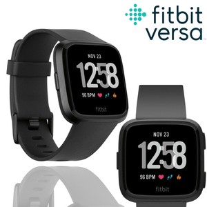 Fitbit Versa Fitness Tracker Watch Heart Rate Sleep Monitor Black Smartwatch 816137029049 | eBay