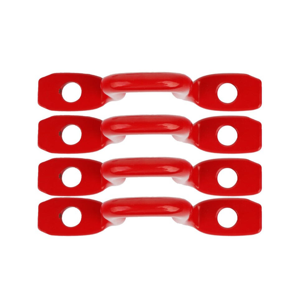 Red 4pcs Pickup Truck Bed Box Tie down Bracket Fixing Hook eBay
