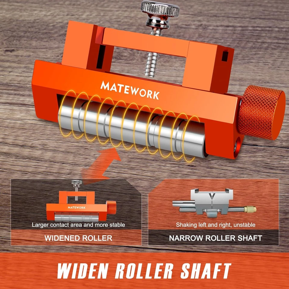 Kit de afilado de cincel con piedra de afilar de diamante, herramienta guía de afilado, afilado Foto 3 de 4