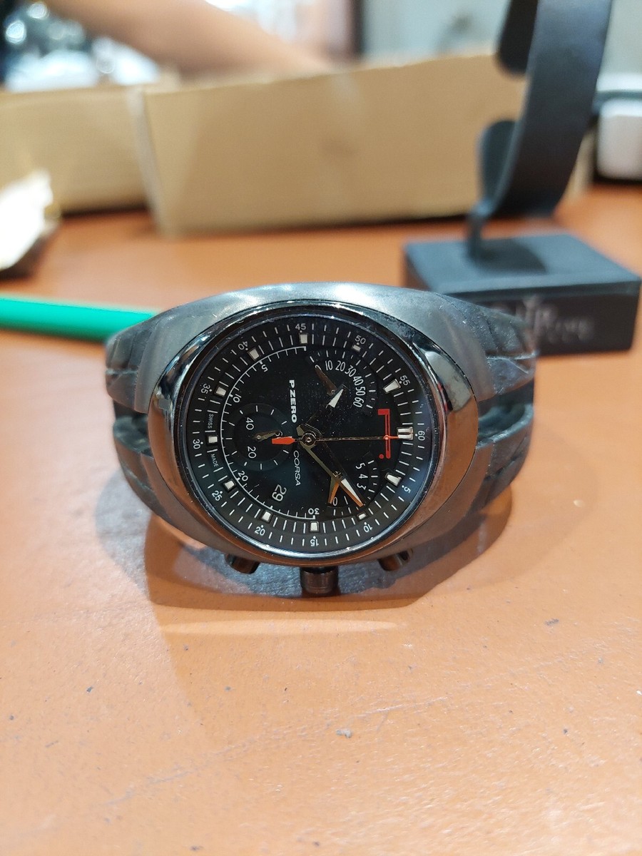 シ*ー様 Pirelli PZero ブラック 腕時計 RARE PIRELLI P Zero Corsa Limited Edition chronograph quartz